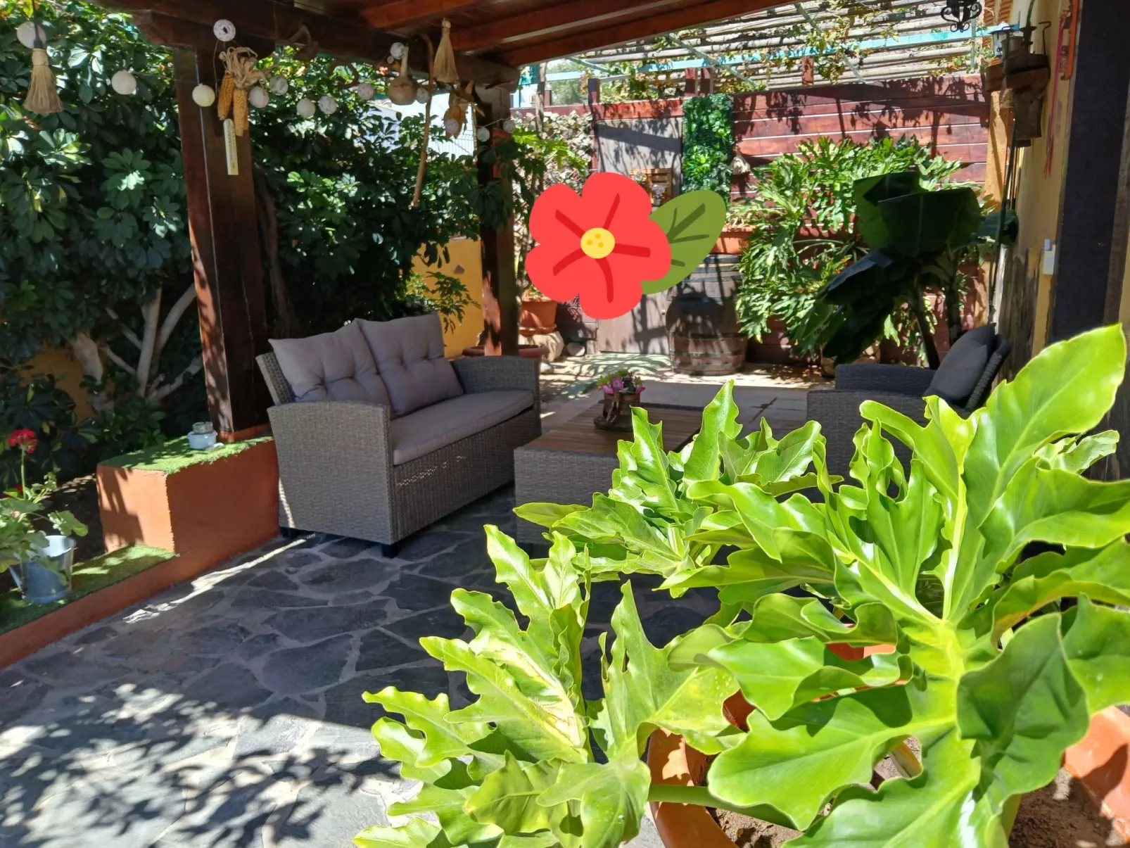 "La Almendra" mit Terrasse-Inside