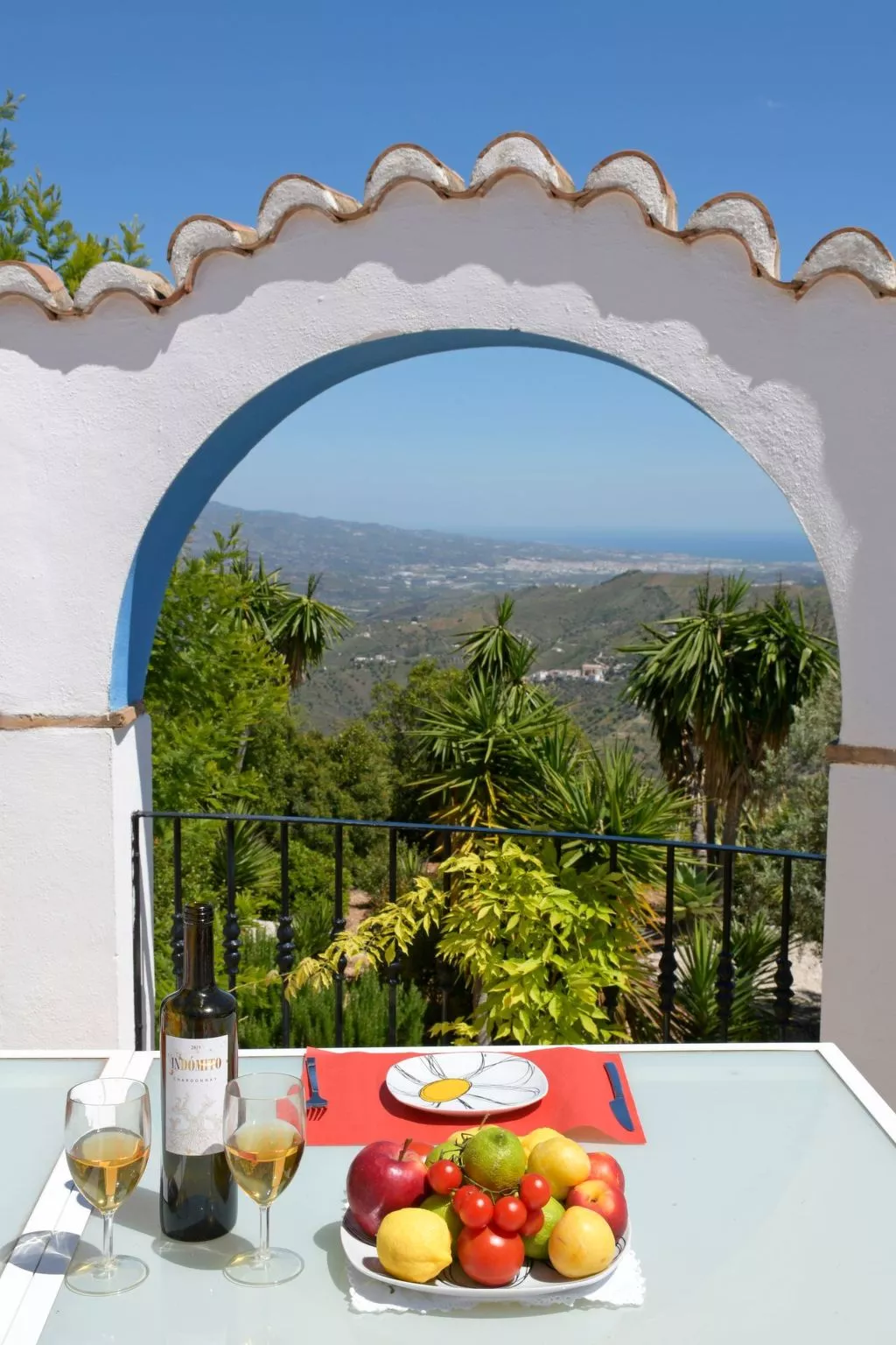 Finca "Brisas" mit Blick auf das Wasser-Dehors