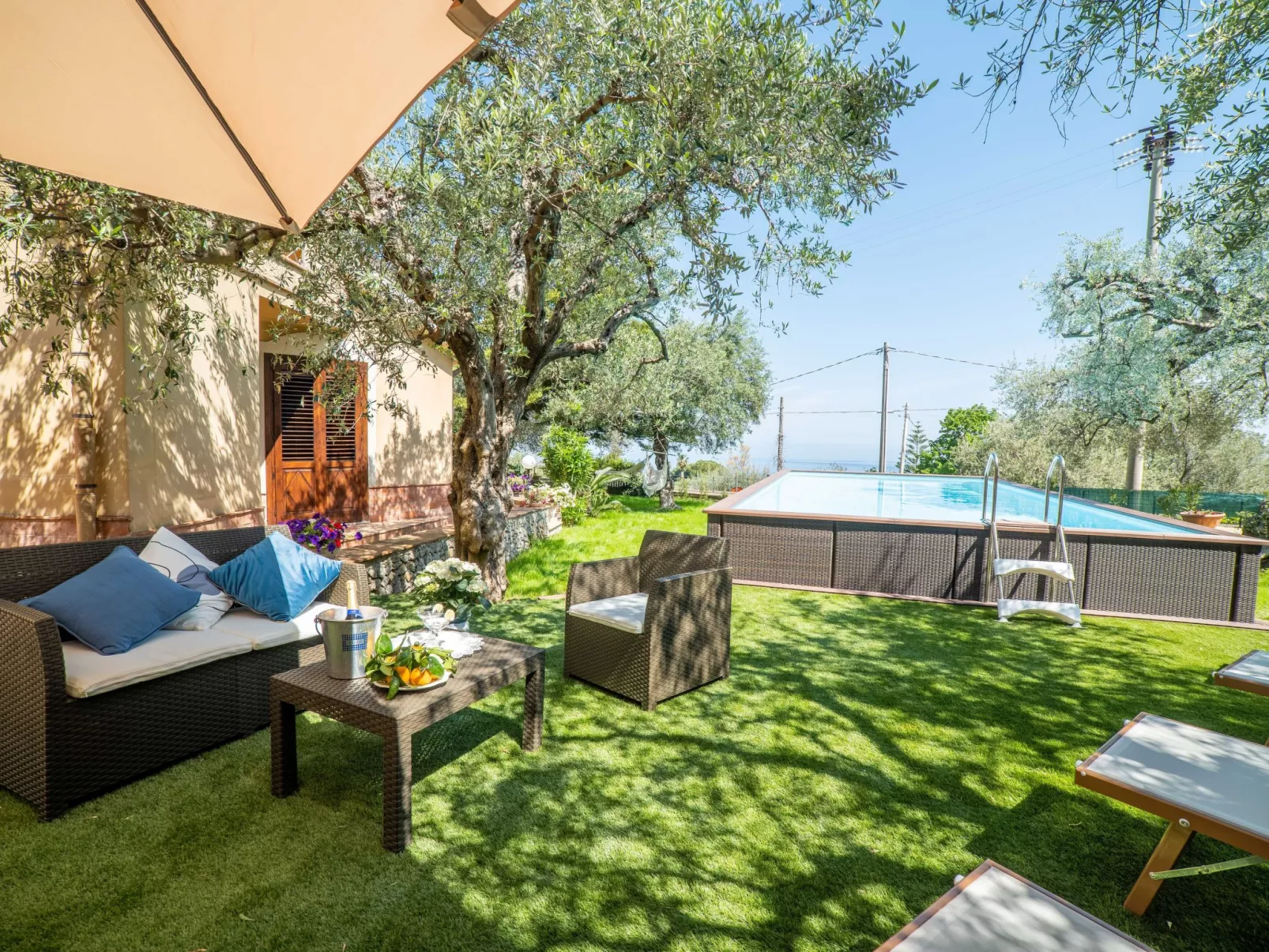 Ferienvilla 'Mamma Maria'-Drinnen