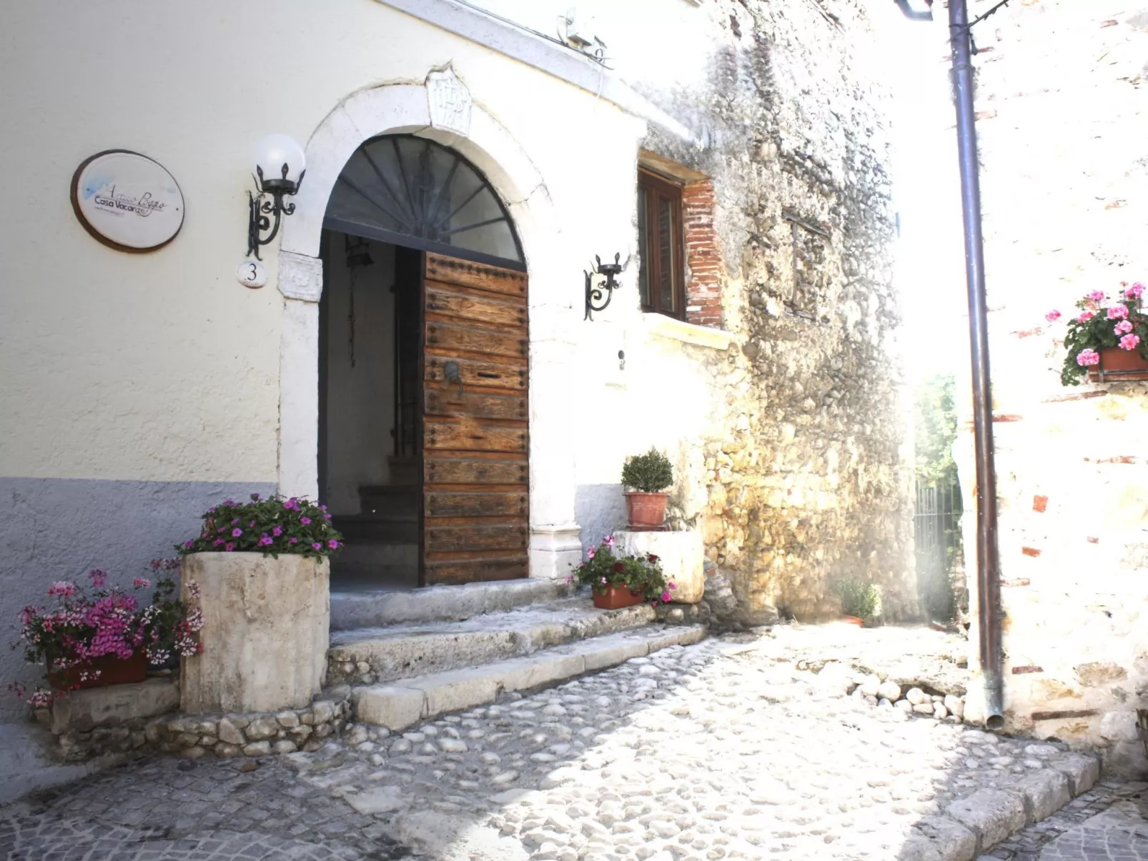 Wohnung 'I Cardi' mit Privatparkplatz-Outside