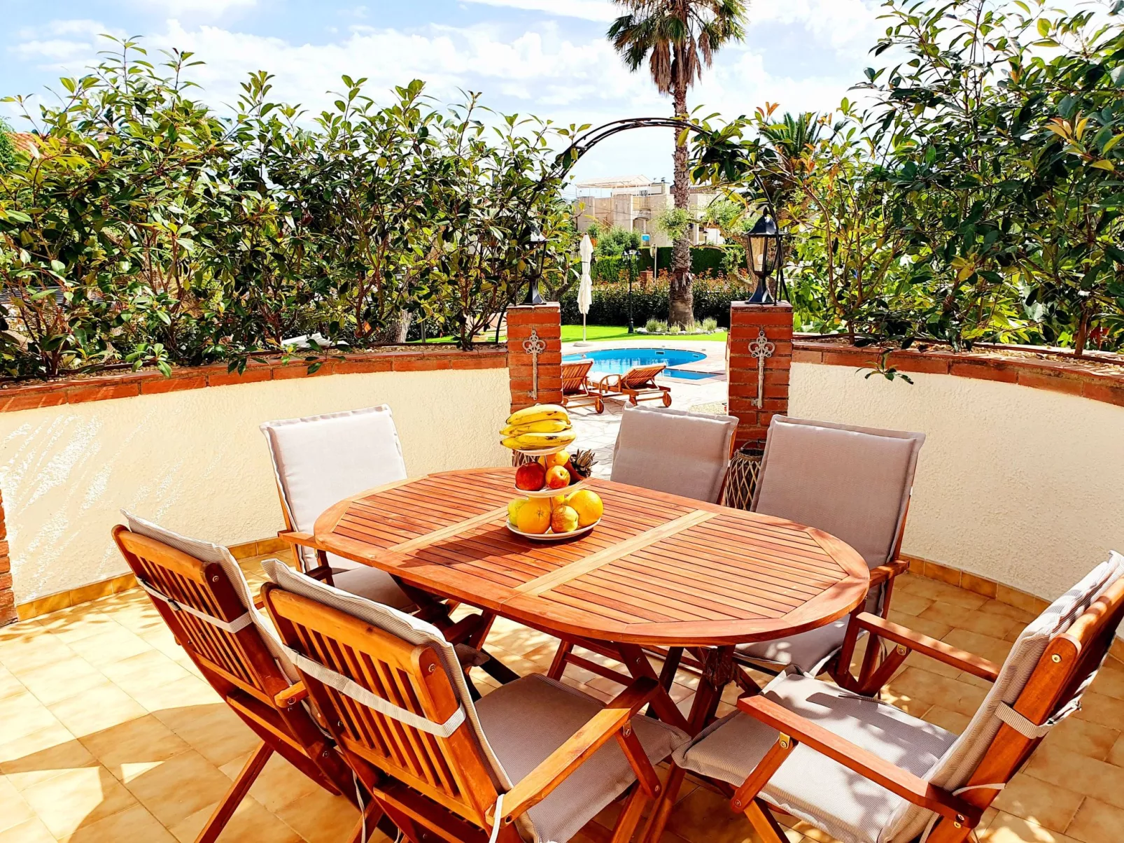 Finca mit eigenem Garten und Grill-Outside