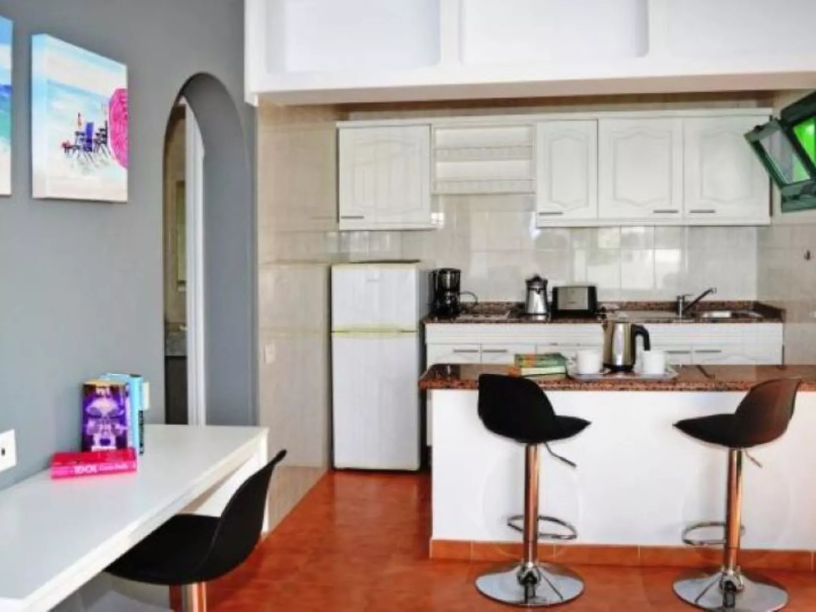 Wohnung mit Terrasse für 2 Erwachsene und 1 Kind