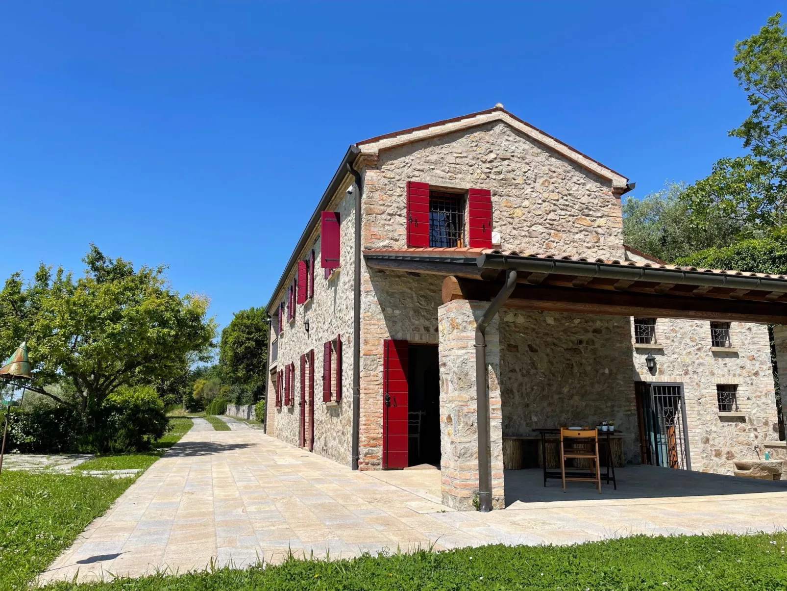 Für 8 Personen ca. 270 m&sup2; in Arquá Petrarca, Venetien (Provinz Padova)-Draußen