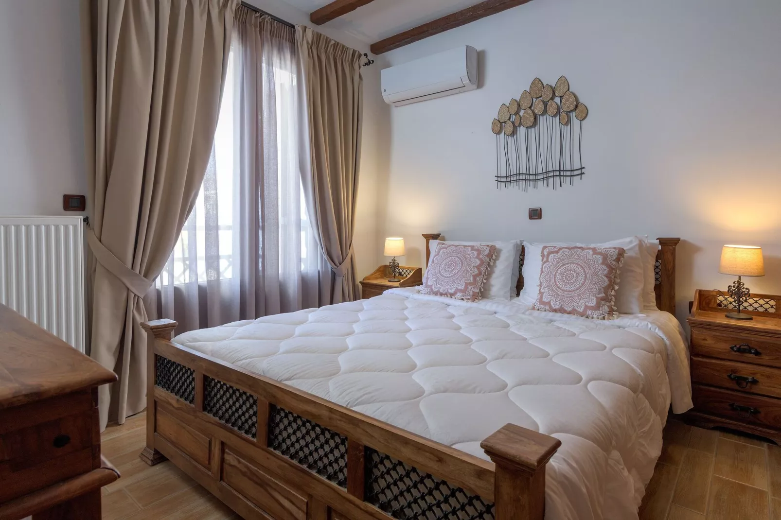 Holiday home, Charaki-Villa Haraki Paradise-Bedroom