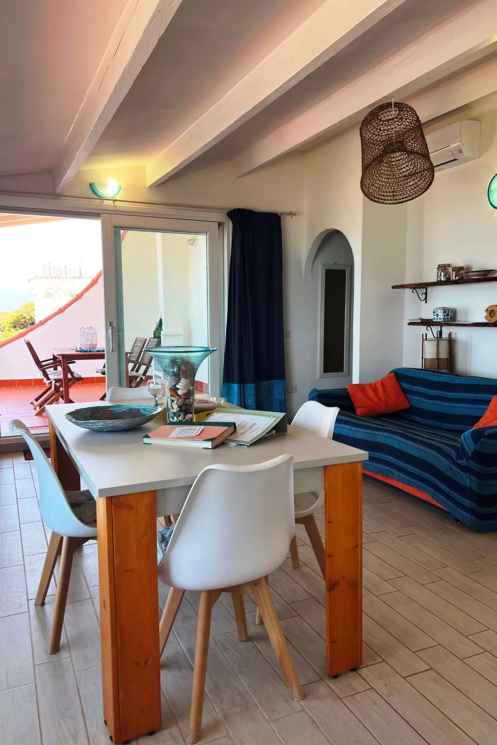 Schöne und private Wohnung am Meer - Drinnen
