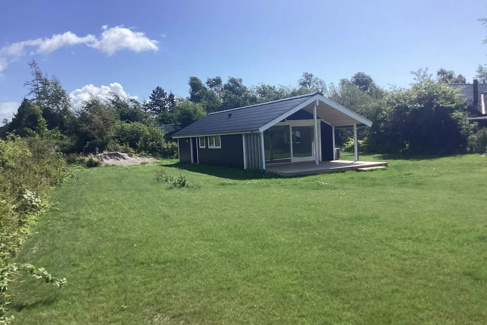 4 Sterne Ferienhaus in Væggerløse-By Traum-Außenbereich