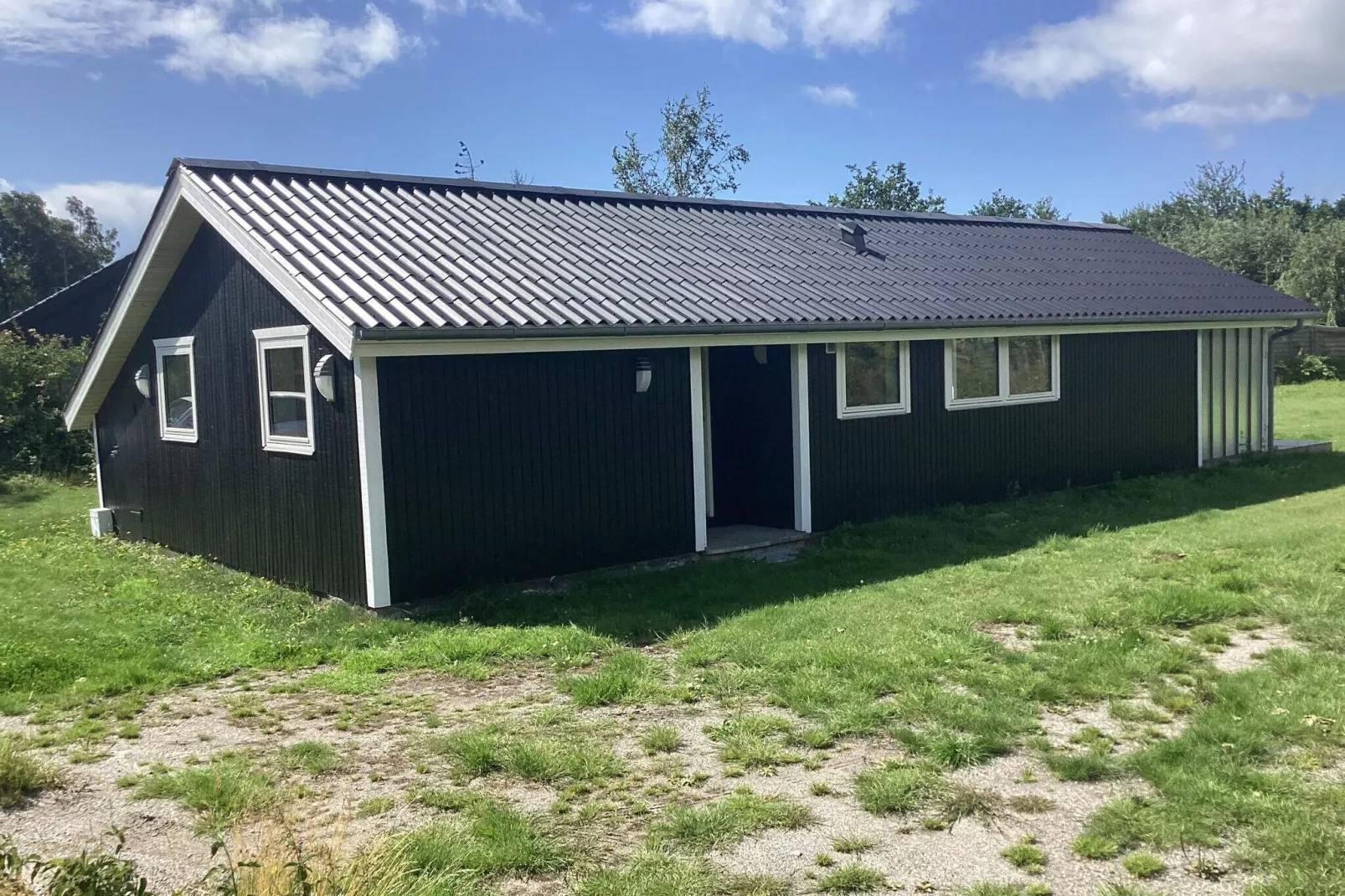 4 Sterne Ferienhaus in Væggerløse-By Traum-Außenbereich