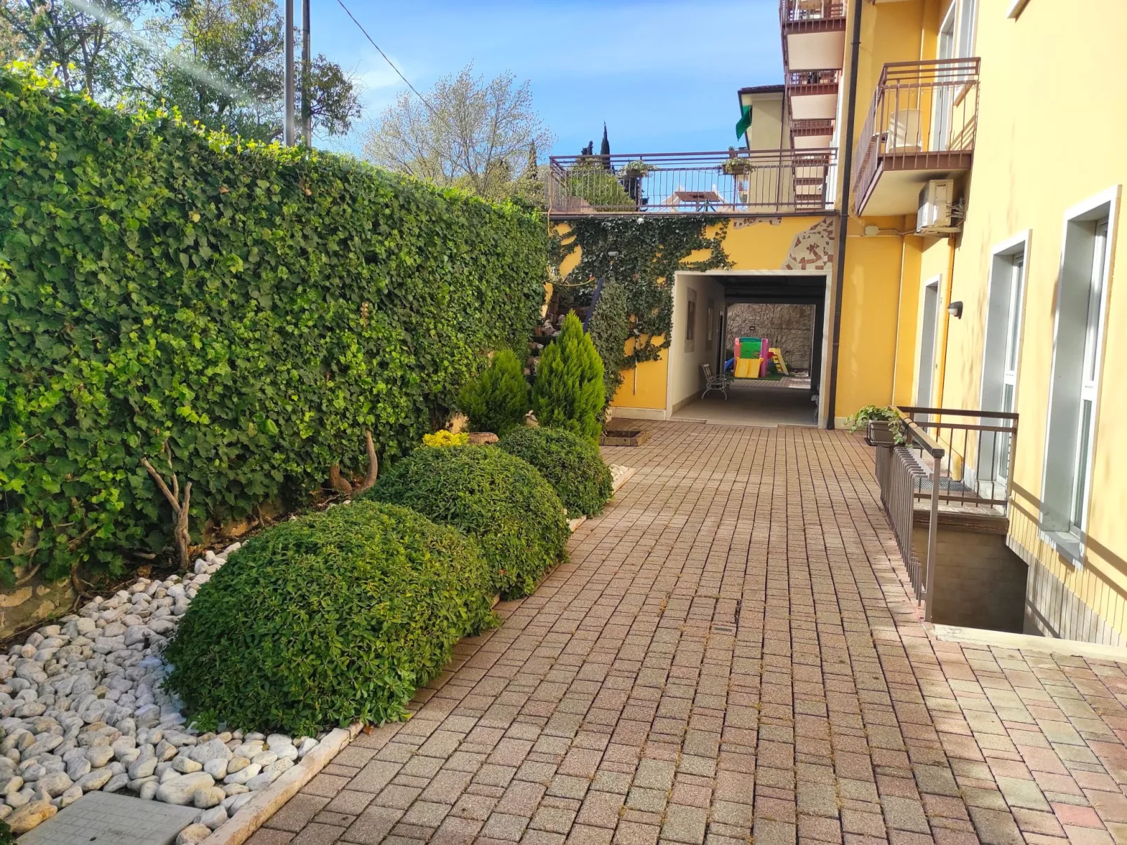 Wohnung im Zentrum von Bardolino-Draußen