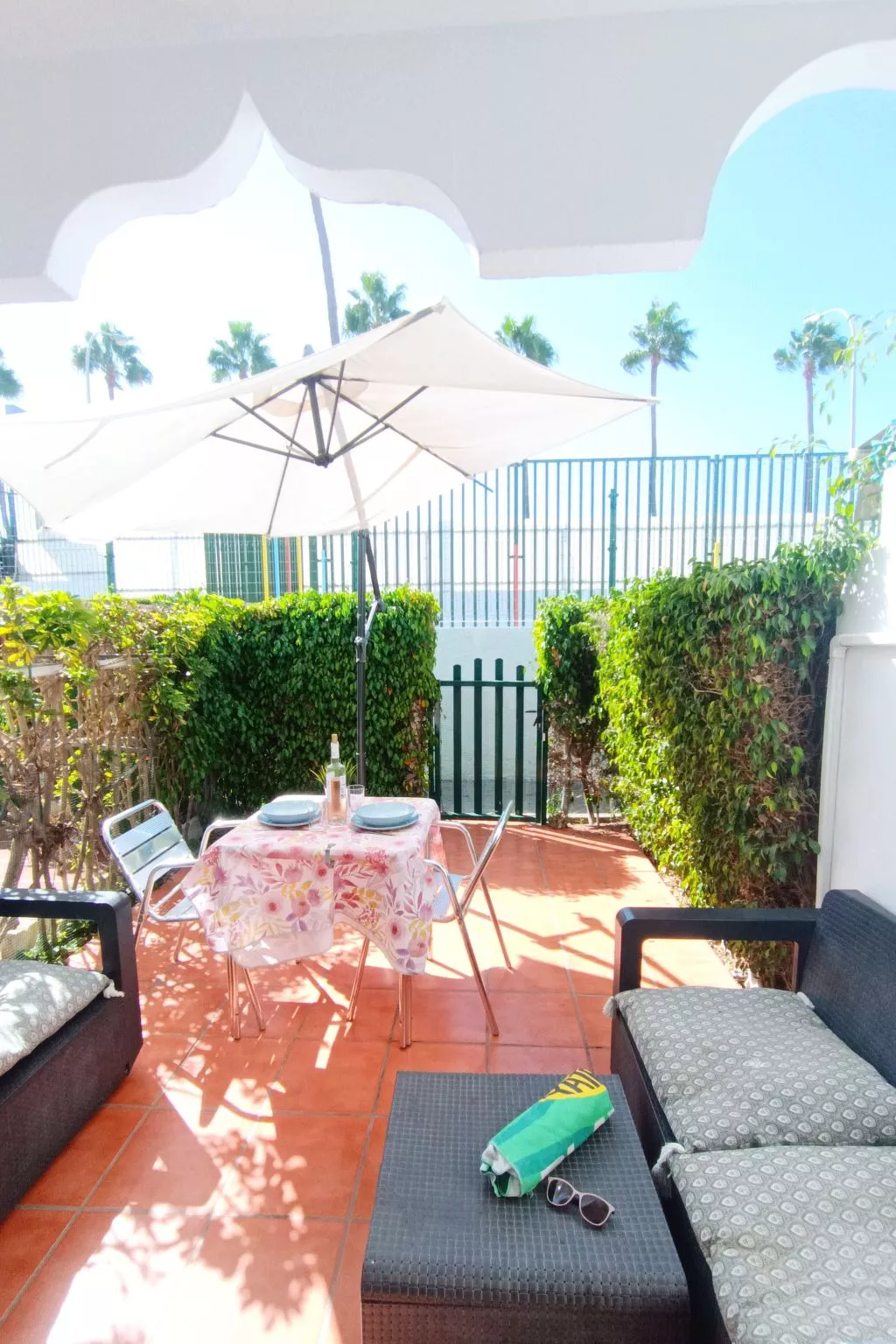 Bungalow Dunaflor mit Terrasse