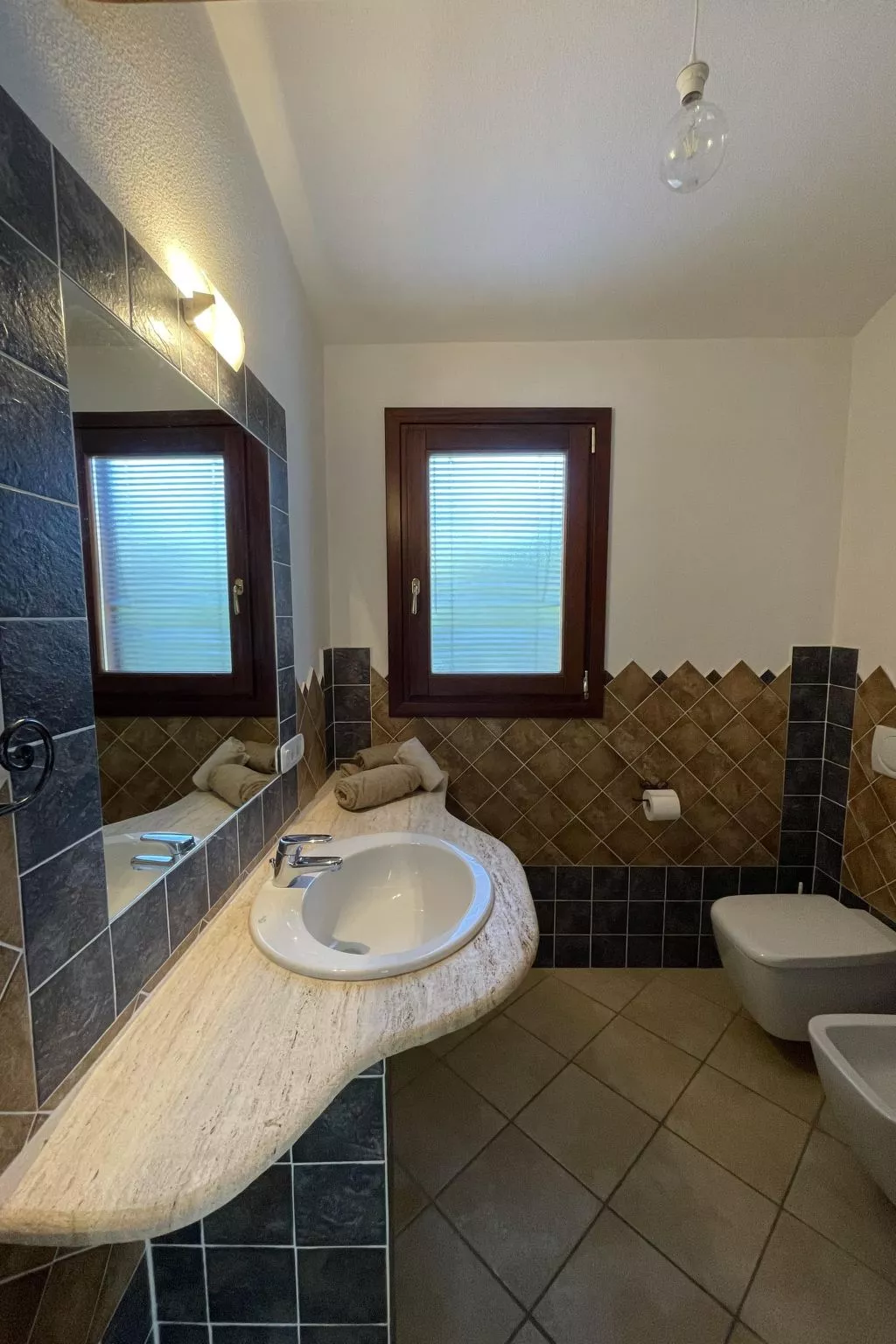 1 Kilometer vom Strand entfernt