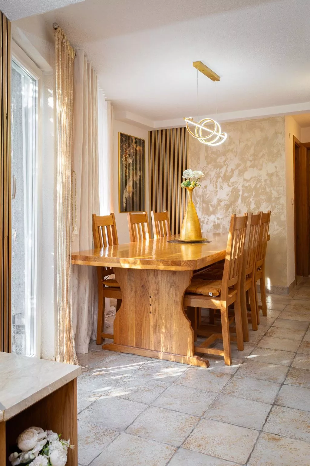 Appartement am Strand, Sauna, Terrasse ...-Dedans