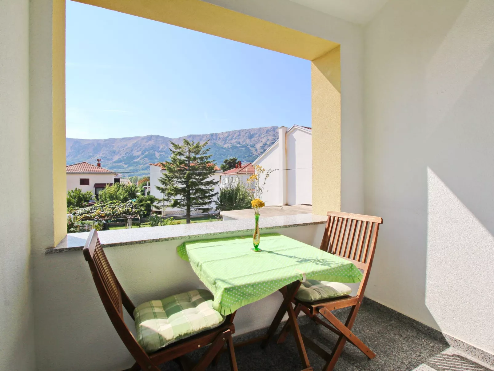 Wohnung in Baška mit Eigenem Balkon