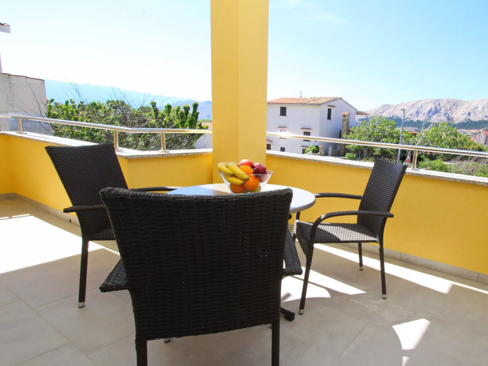 Gemütliches Appartement in Baška mit Eigenem Balkon