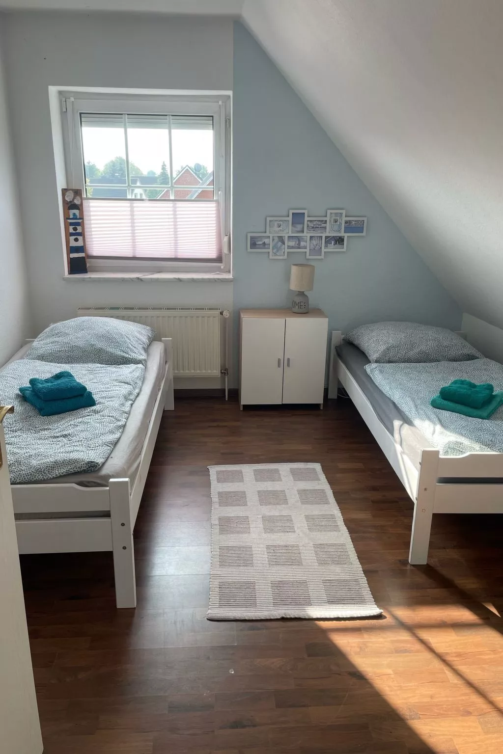 Mit Garten und Stellplatz