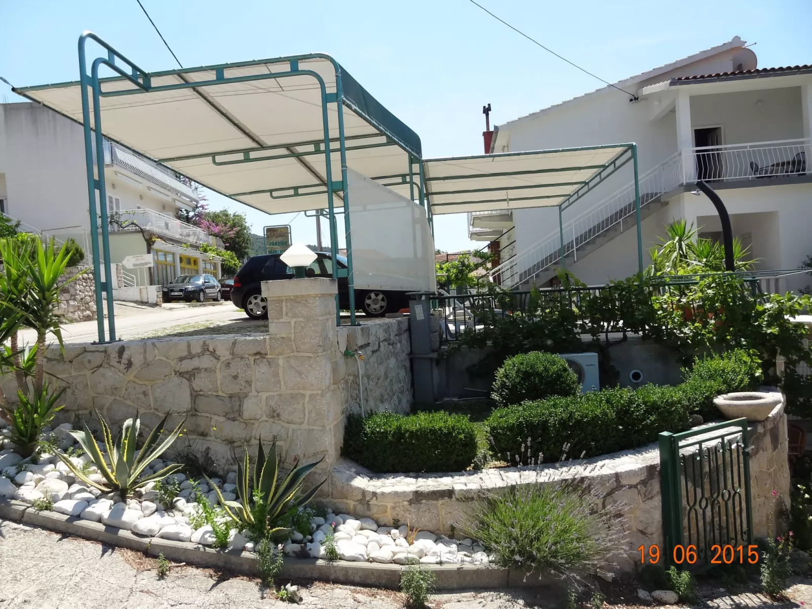 Ruhige Ferienwohnung mit Meerblick-Outside