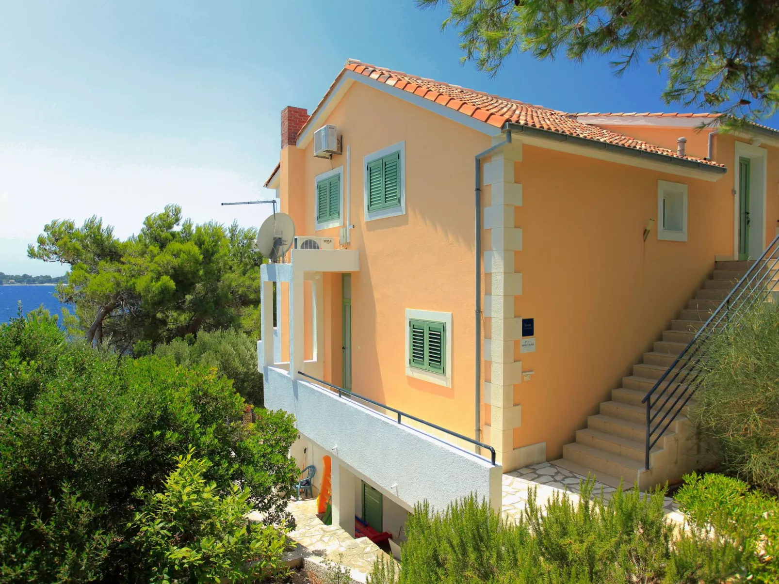 Ferienapartment für sechs Personen-Draußen