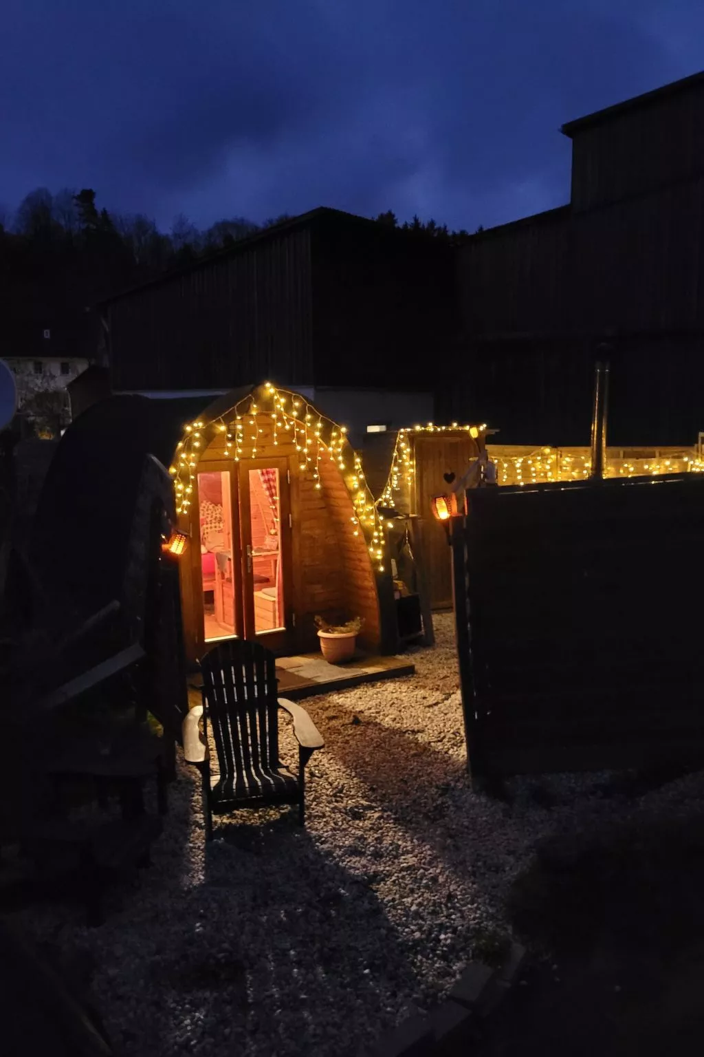 Fichtel-Pod gegen Aufpreis mit Sauna oder Hot Tub