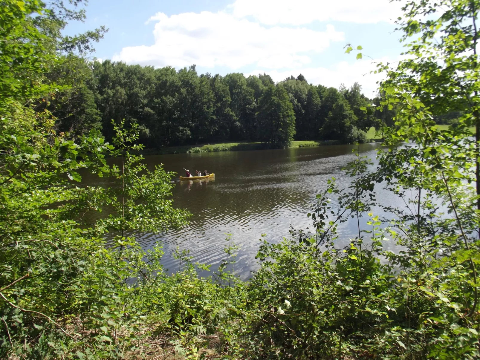 Heidebungalow-Draußen