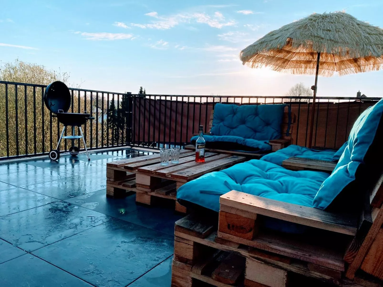 Luxus Penthouse im Grünen