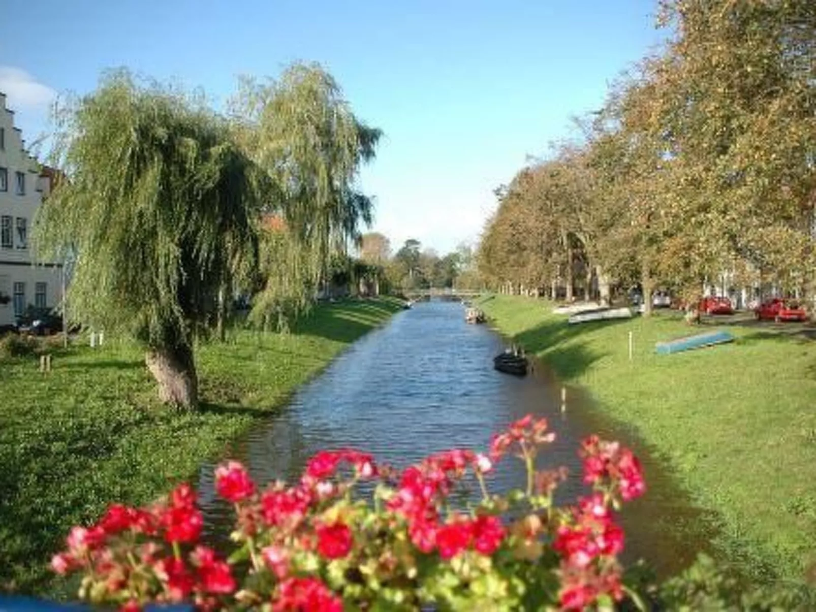 In Friedrichstadt mit Garten