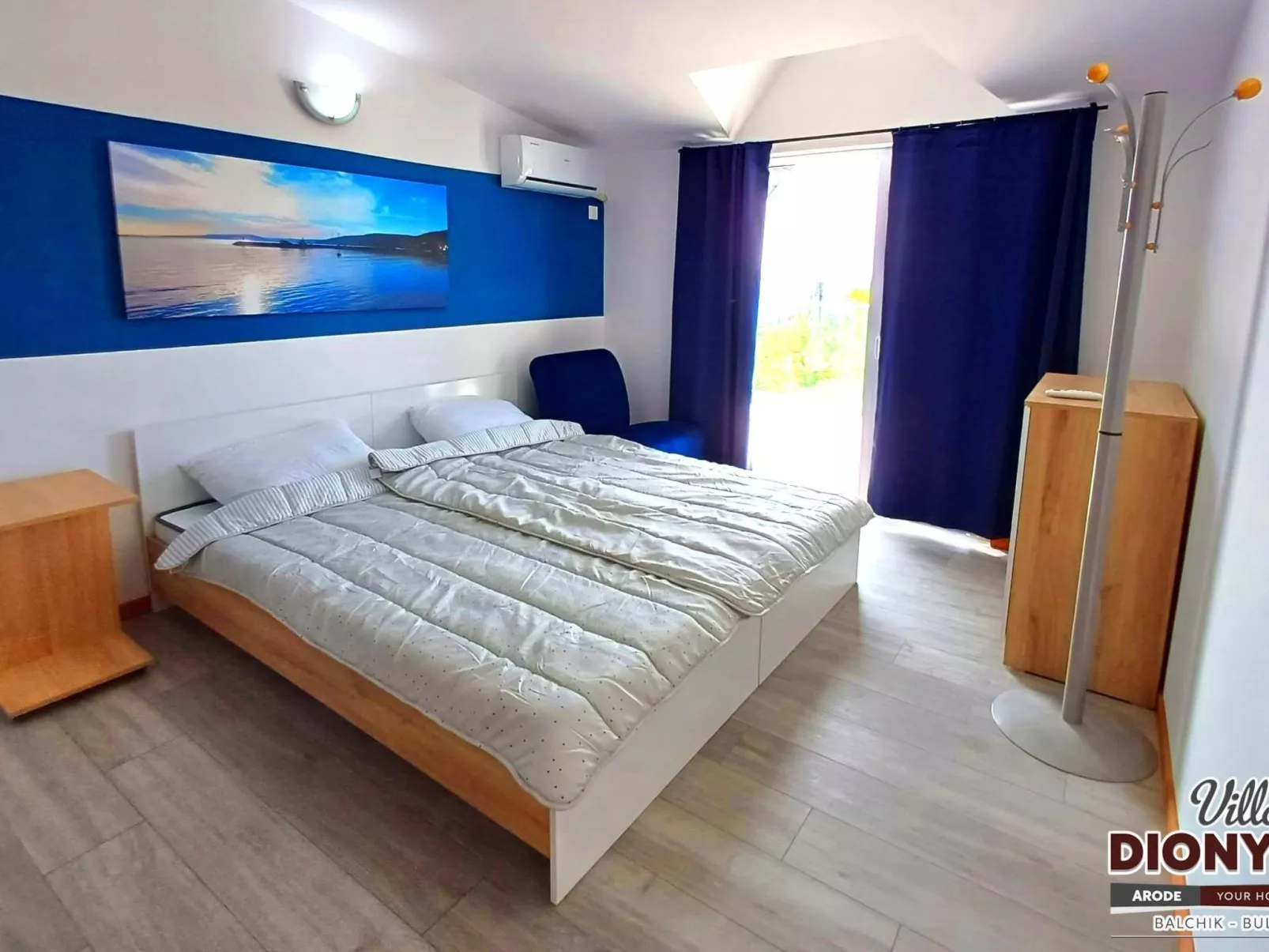 Familienvilla "Dionysus" mit Pool und Meerblick-Drinnen