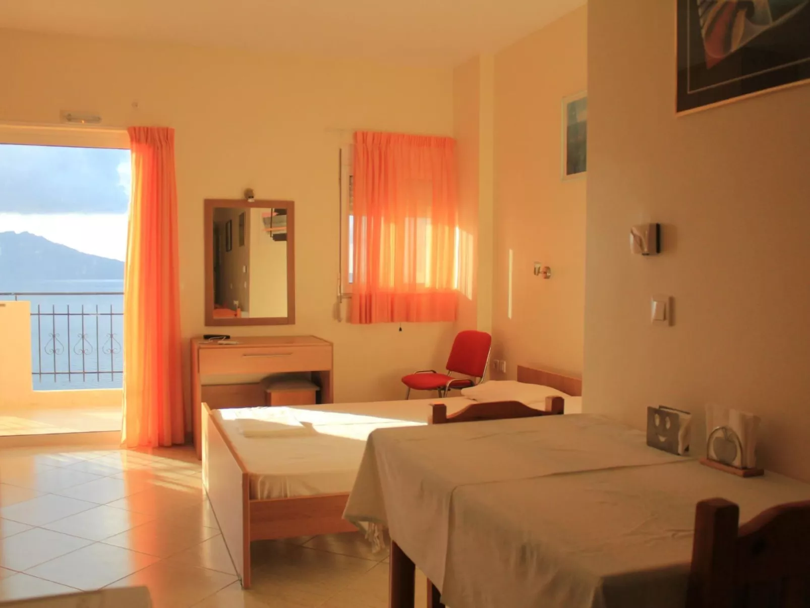 Appartement mit Balkon