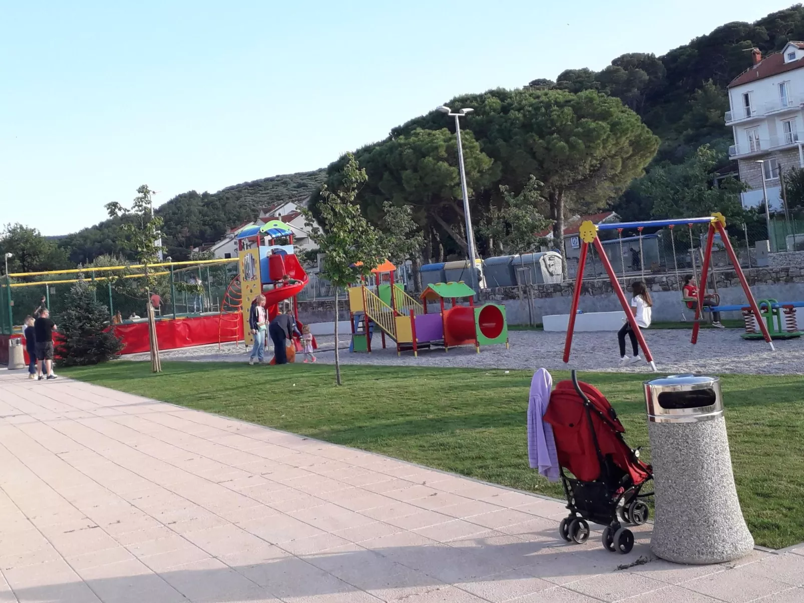 Wohnung „Zitronenbaum Postira“-Draußen