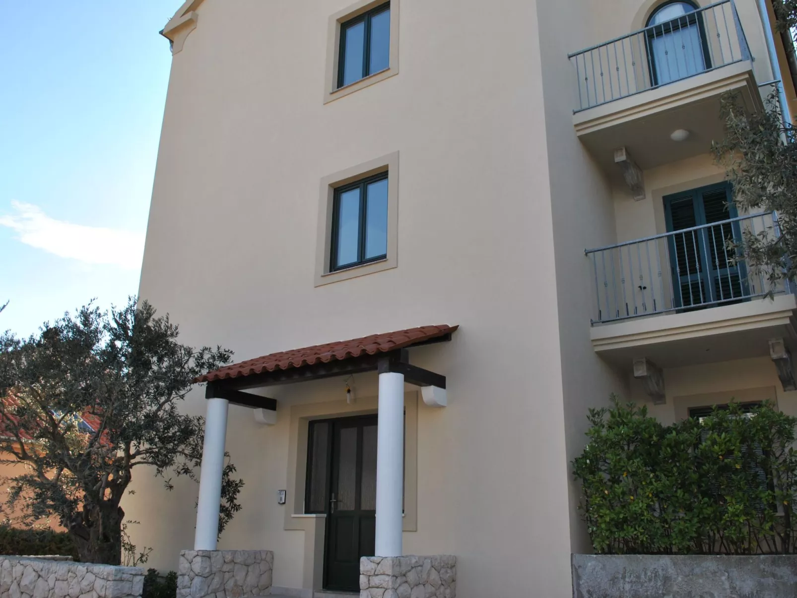 Apartment Cinthija mit Balkon direkt am Strand