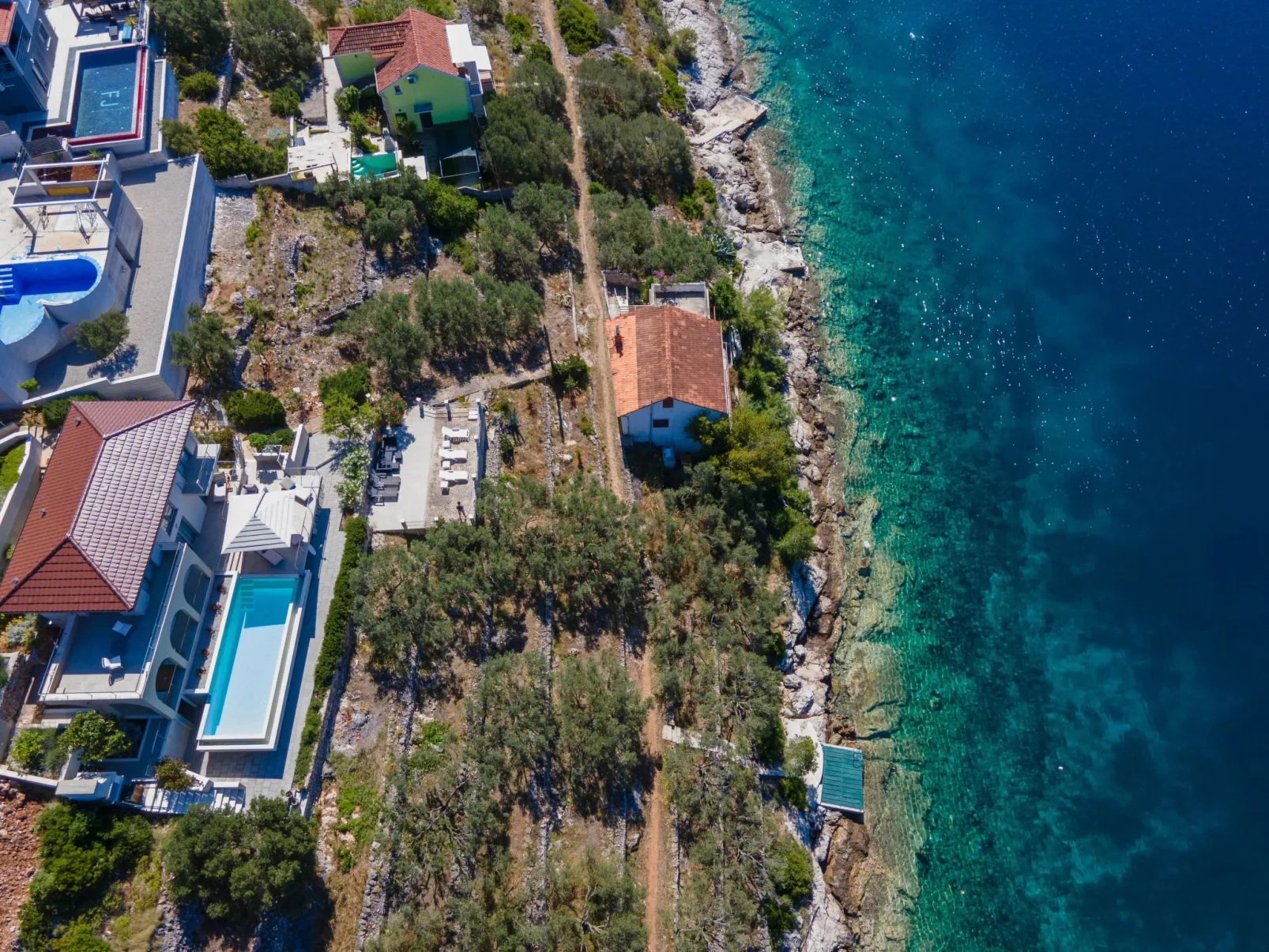 "vila Belveder" mit Infinity-Pool-Outside