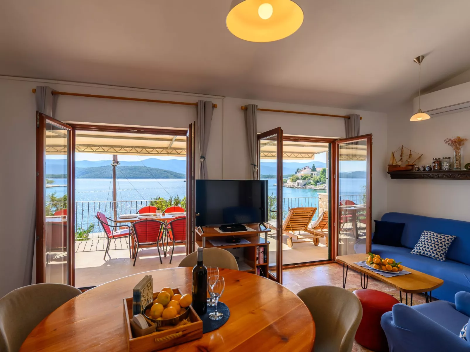 "Haus Gluscevic" direkt am Strand-Inside