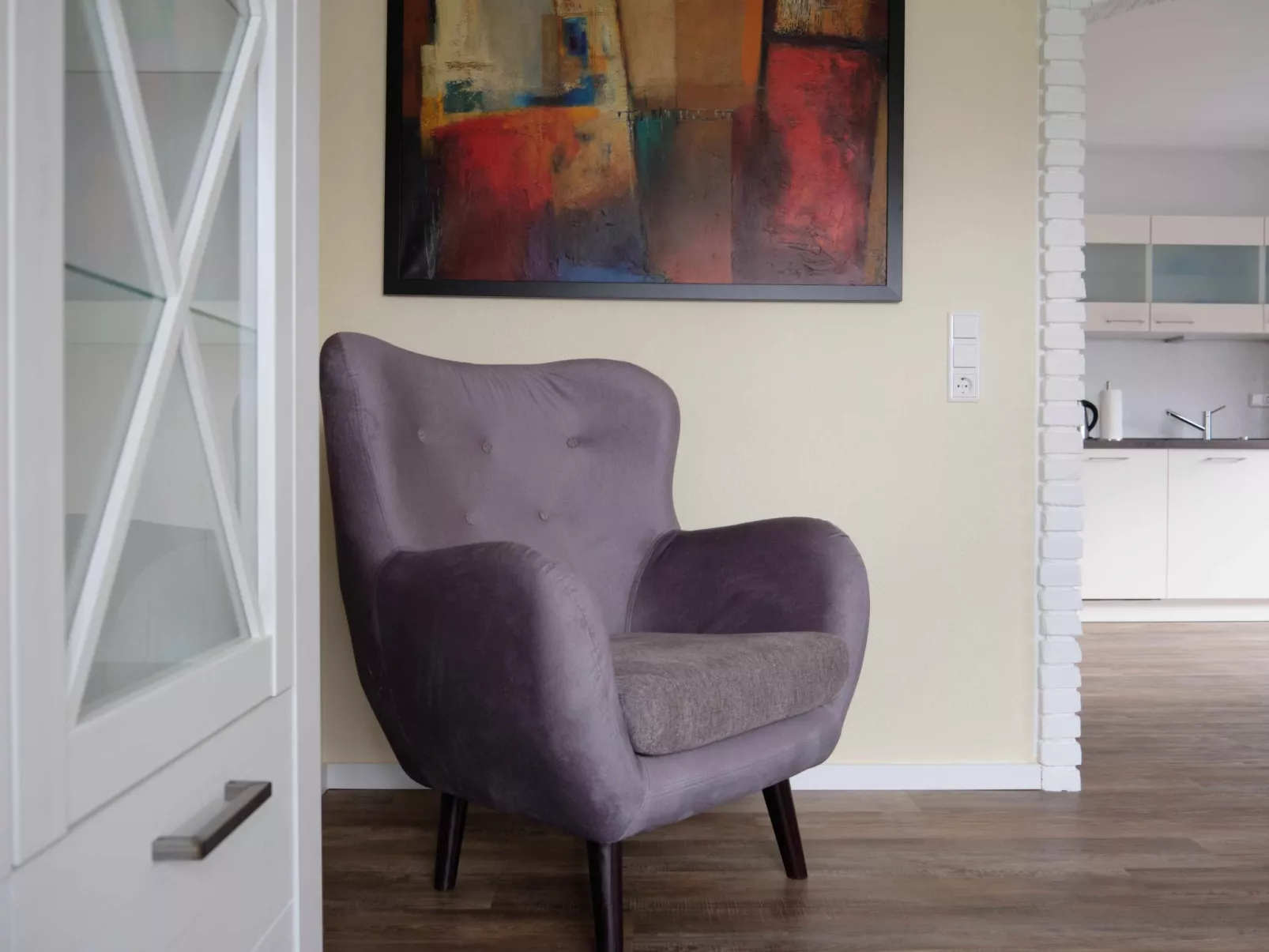 Appartement mit Garten, Grill und Terrasse