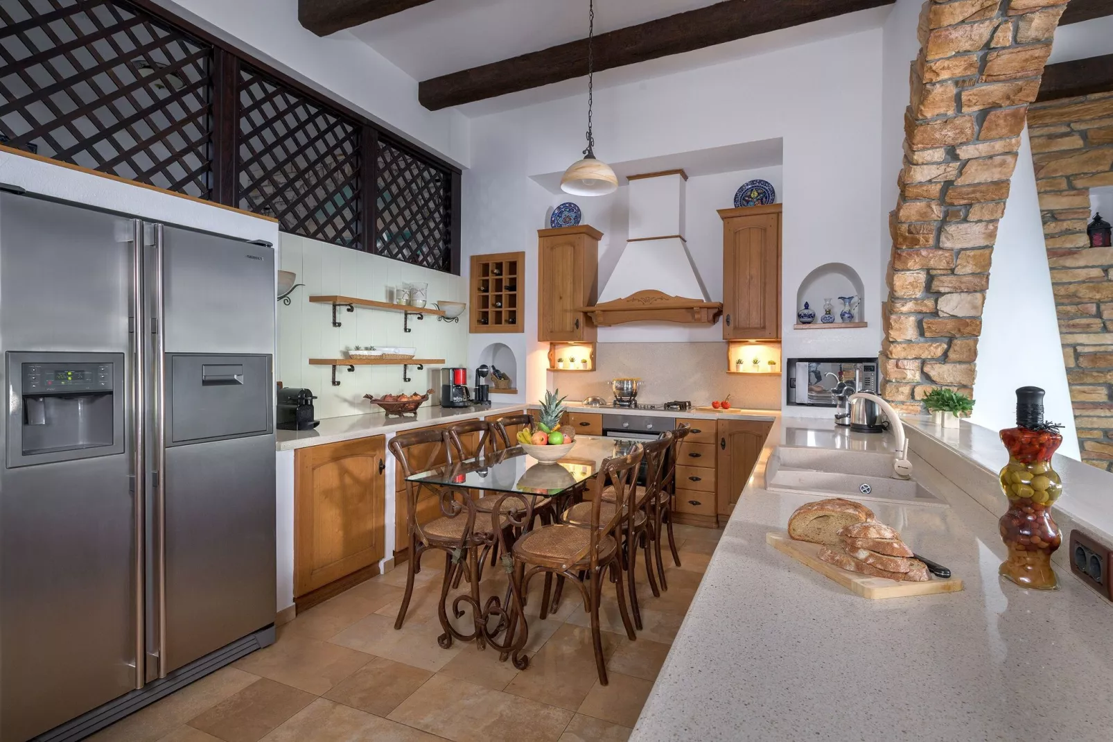 Holiday home, Charaki-Villa Haraki Paradise-Kitchen
