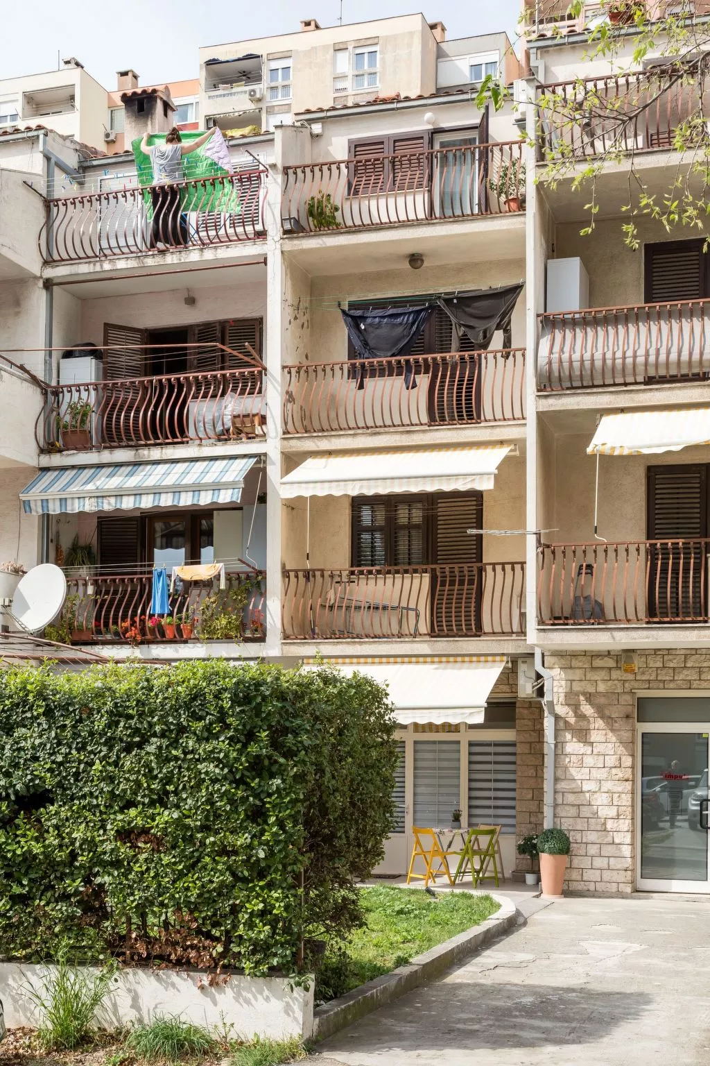 Wohnung in Split mit privatem Parkplatz-Outside