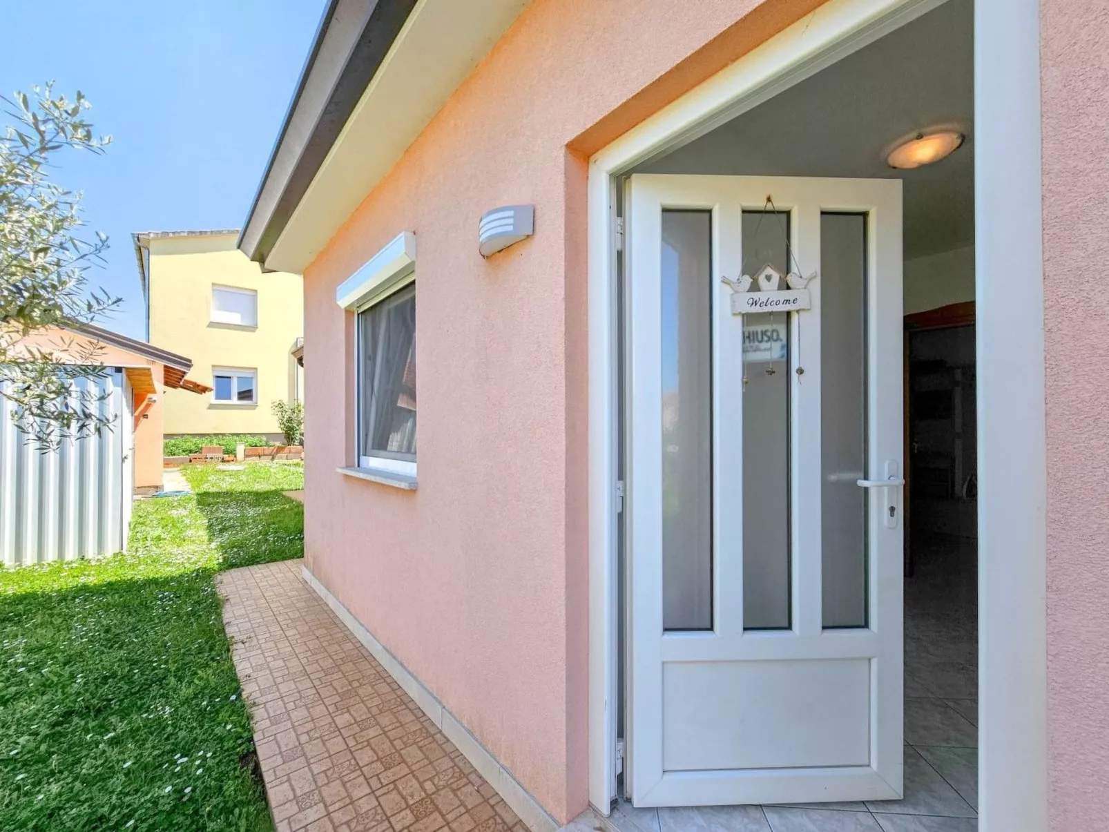 Wunderschönes Appartement in Bužinija mit Schöner Terrasse-Draußen