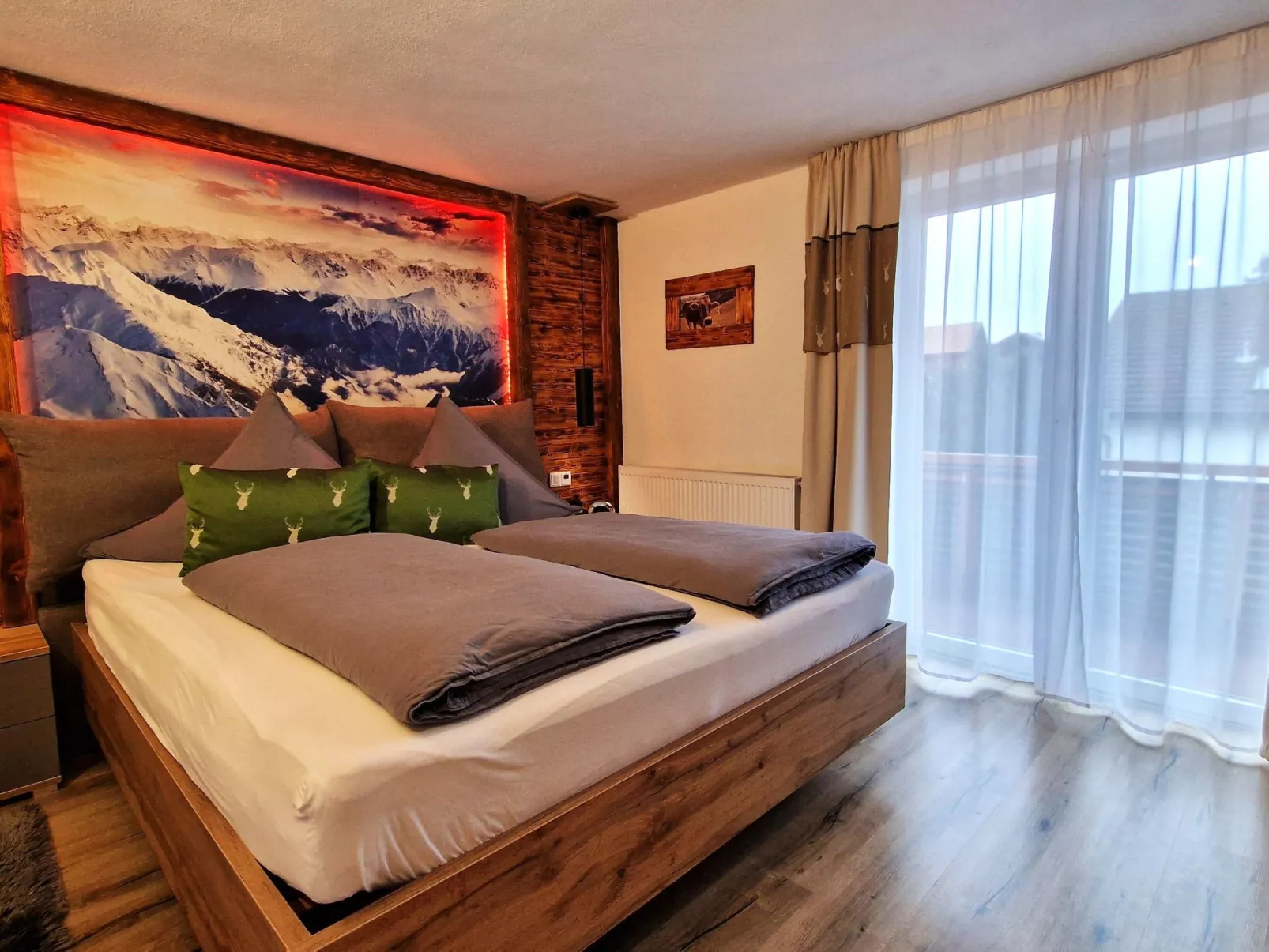 Wohnung mit Bergblick in Pfronten Mitte für 4 Pers