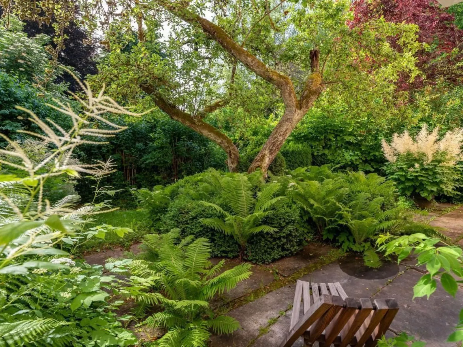 Design Ferienwohnung in historischer Villa-Dehors