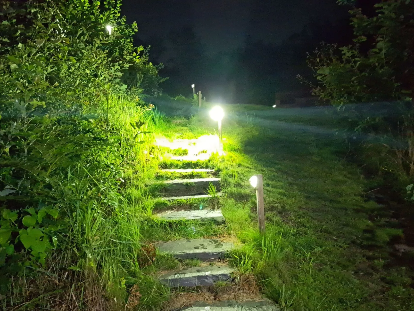 "Évika 1" mit Sauna-Outside