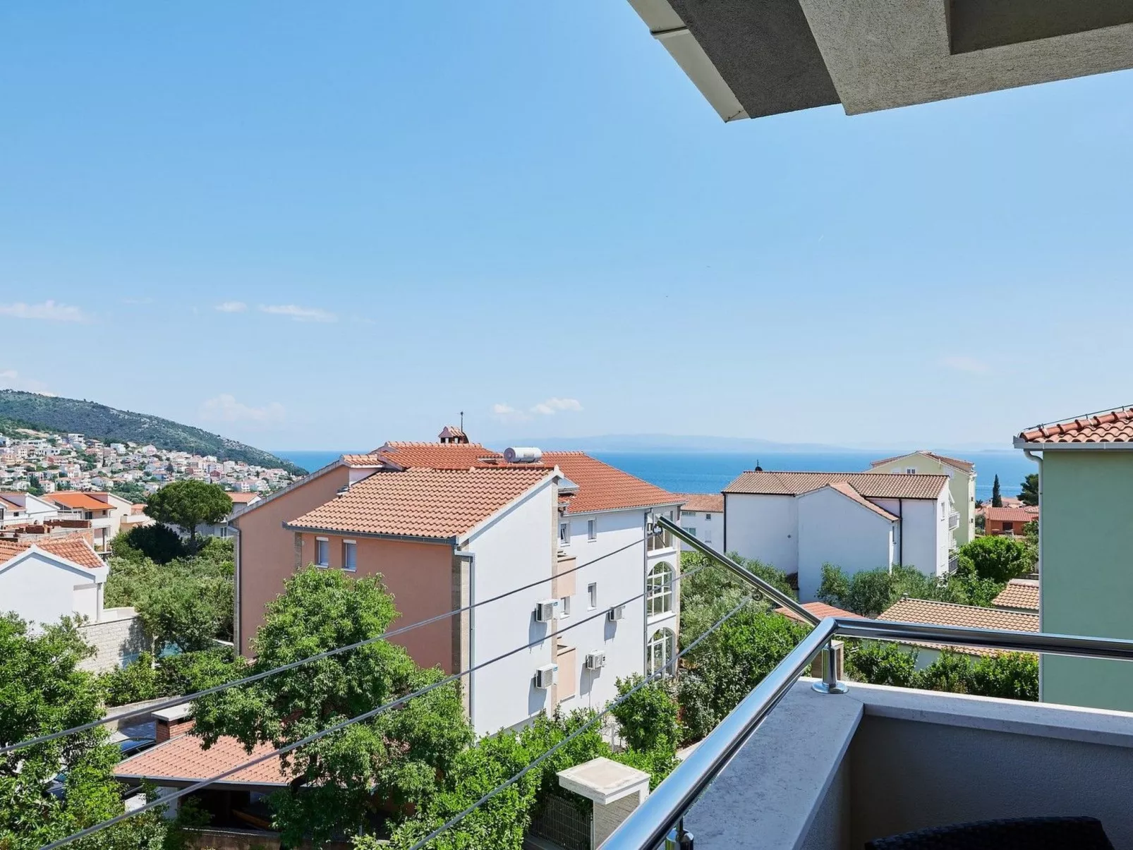 Appartement Adria mit Meerblick und Gemeinschaftspool