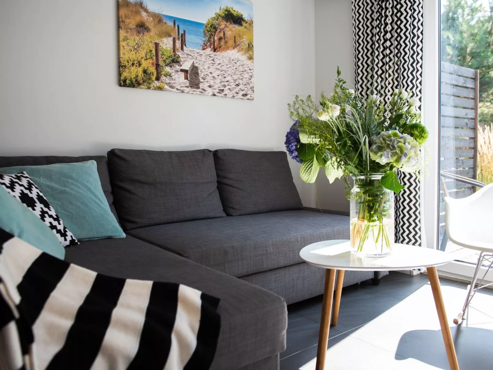 Mit privater Terrasse