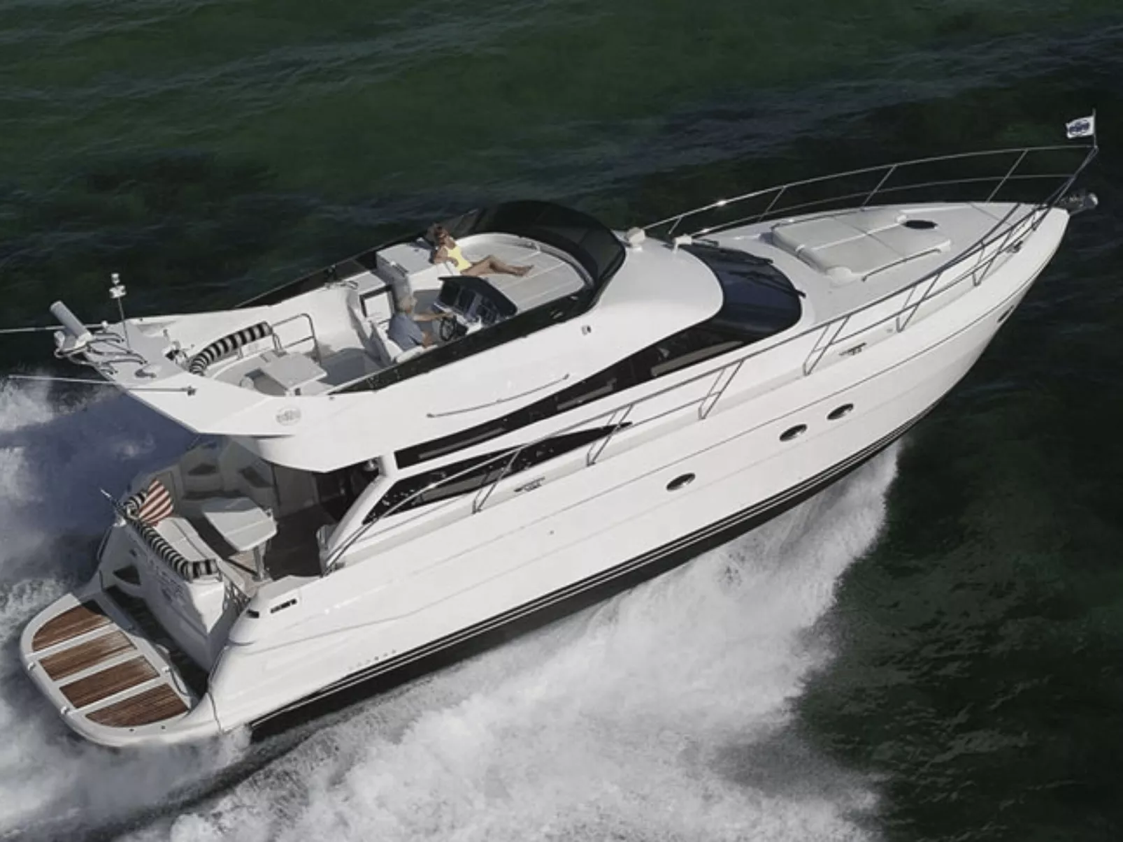 Hausboot mit Blick auf das Wasser