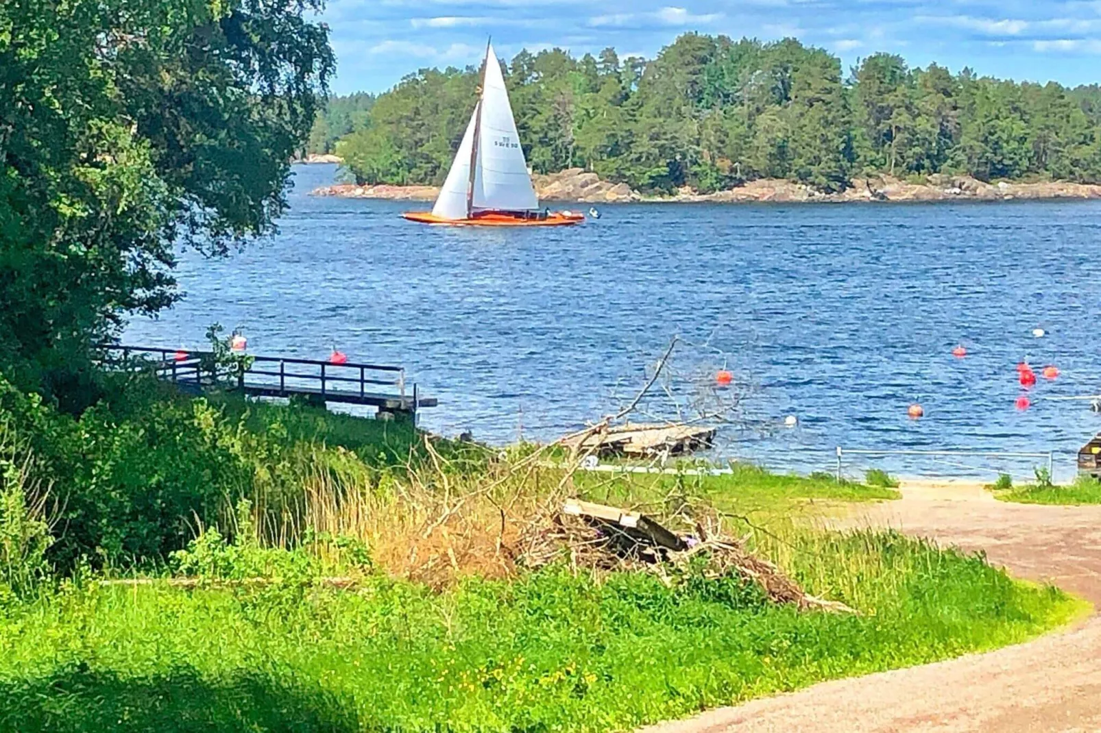 5 person holiday home in DJURHAMN-By Traum-Water view