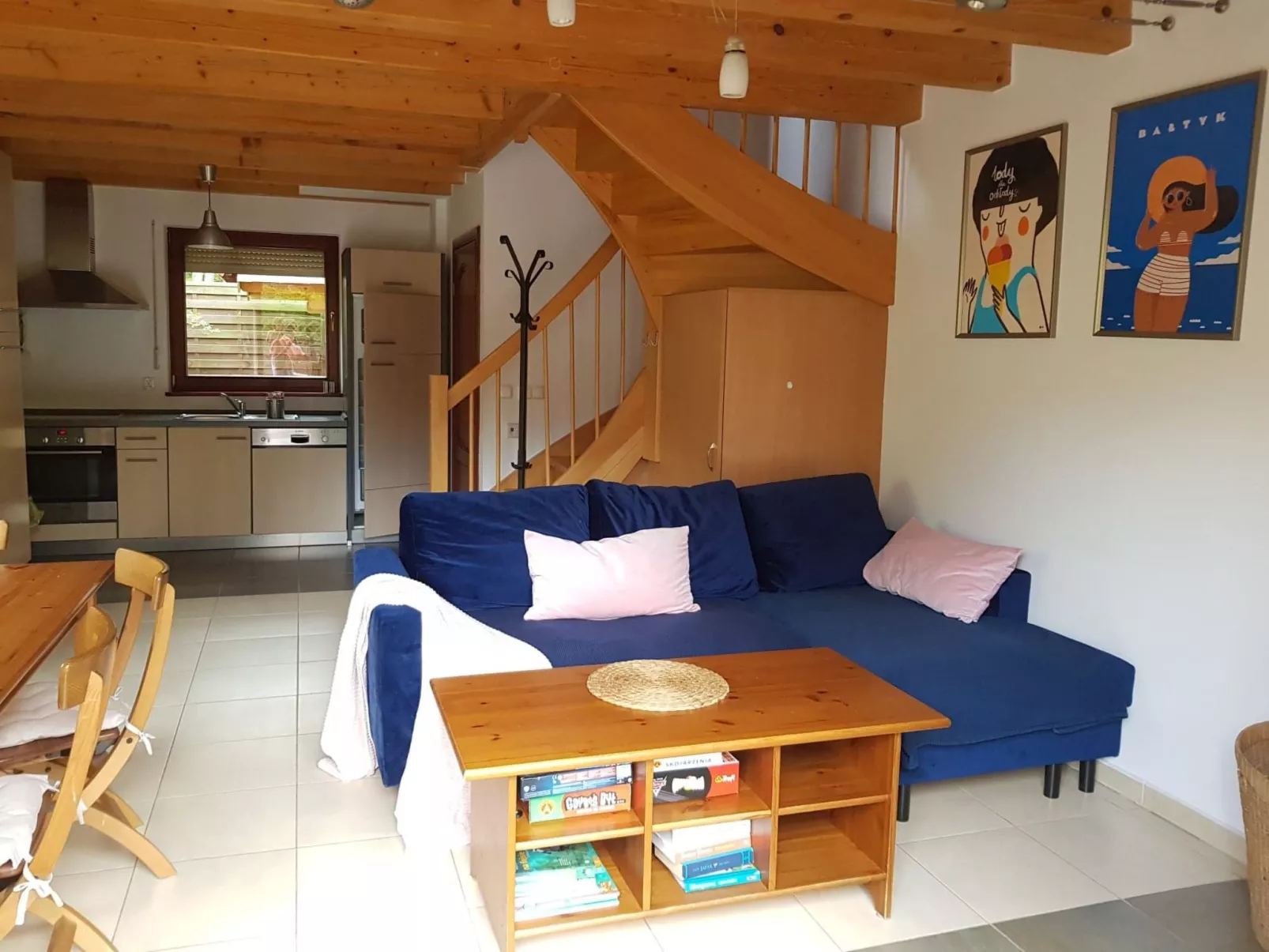 In Łukęcin mit Terrasse, Grill und Garten