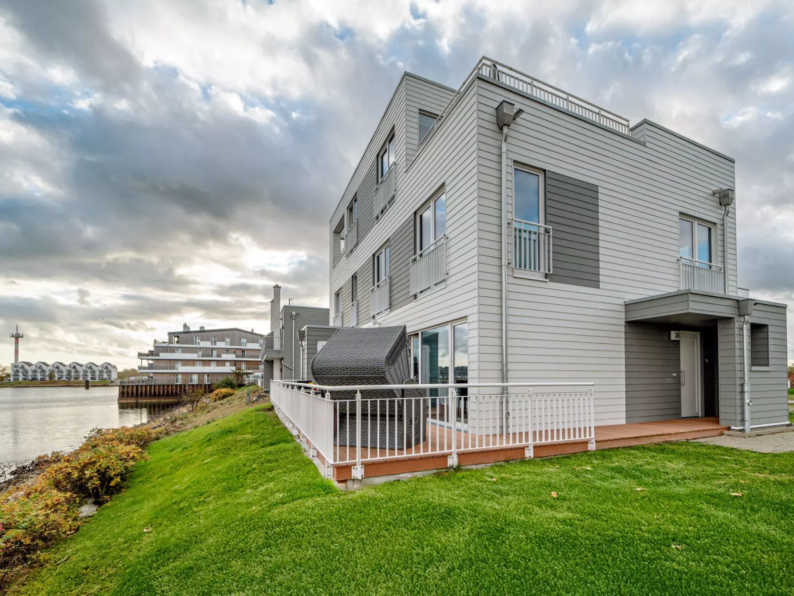 Schleivilla Lootsen Hus by Seeblick Ferien ORO-Draußen