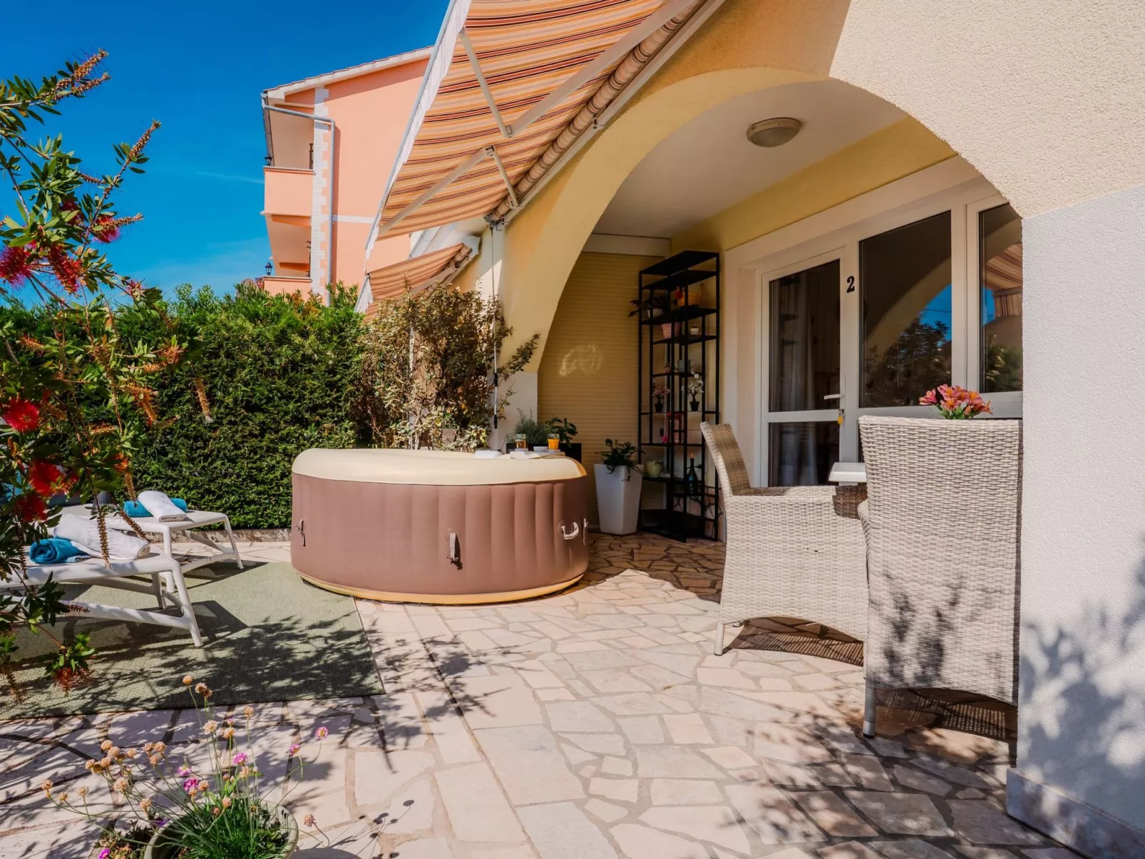 Moderne Wohnung im Erdgeschoss