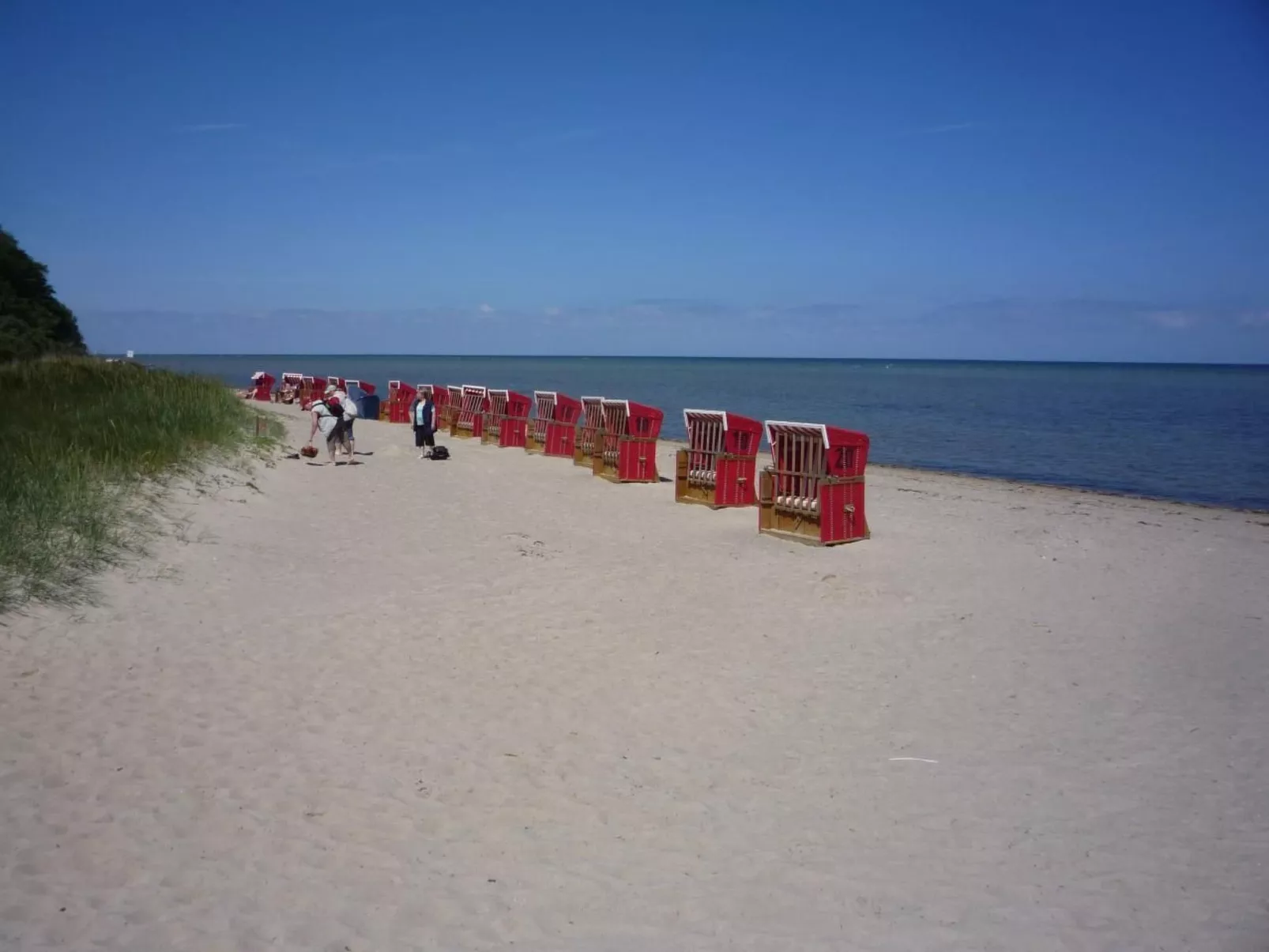 Schwedenhaus Zierow mit Terrasse und Grill