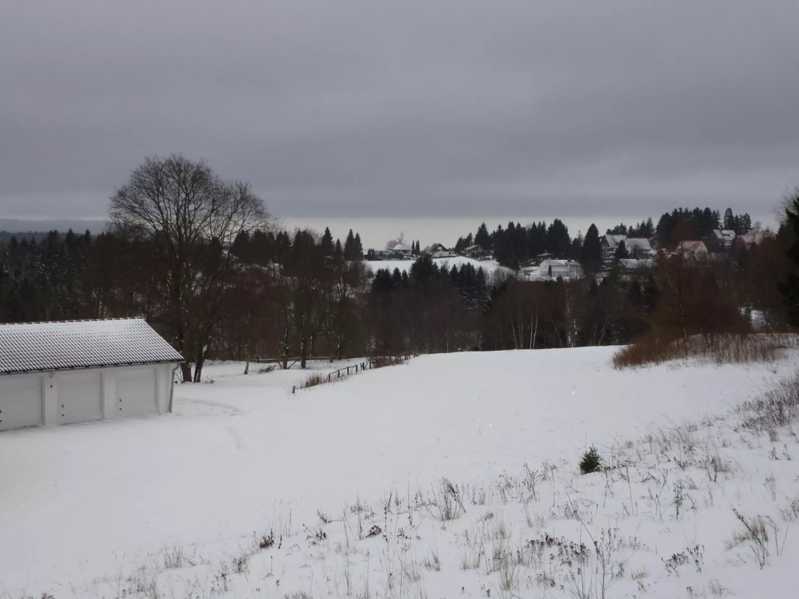 Mit Blick auf die Berge-Draußen