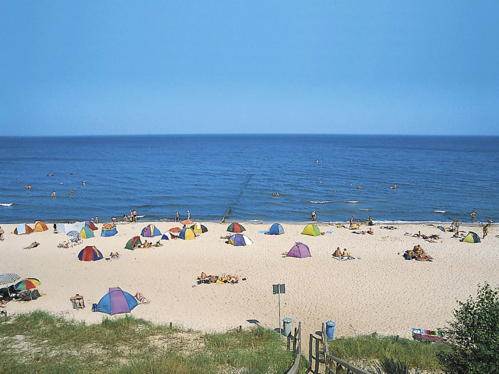 Wohnung in Koserow mit Garten und Grill und Neben dem Strand-Area