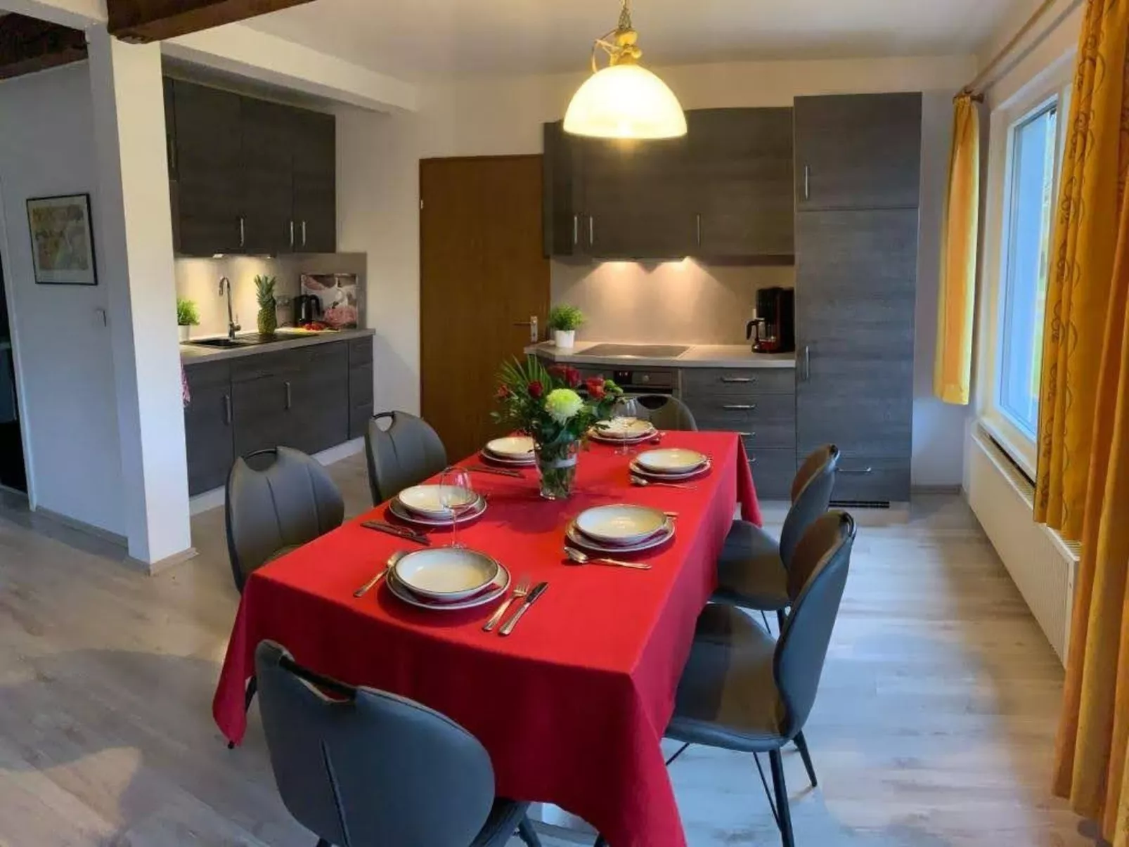 In Feriendorf Silbersee mit Garten