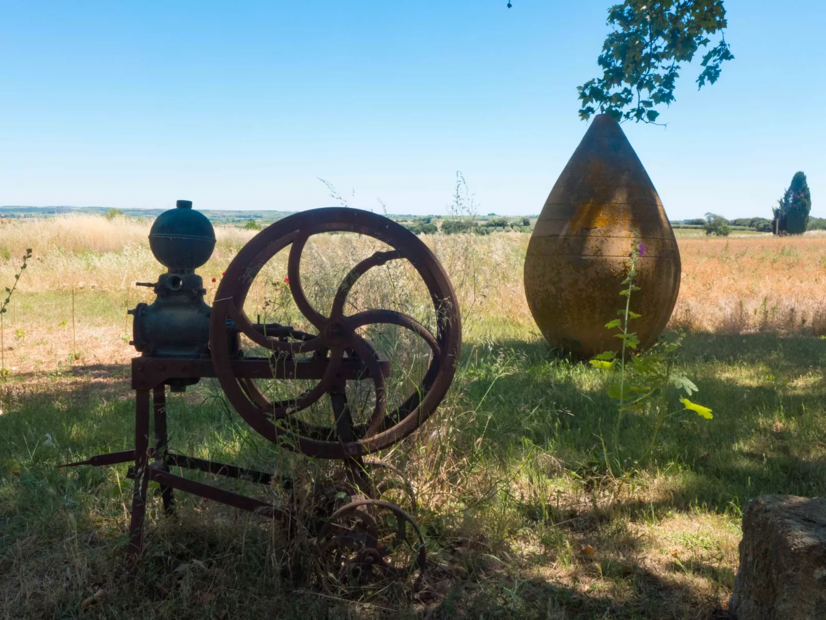 In Murviel-les-Béziers,-Draußen
