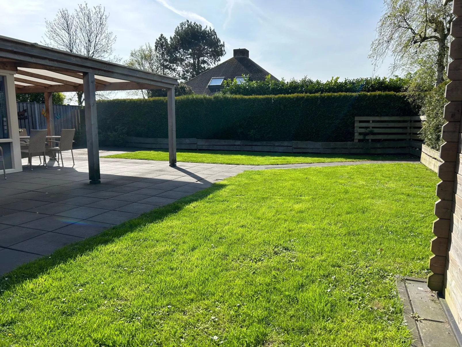 In einem familienfreundlichen Ferienpark-Outside